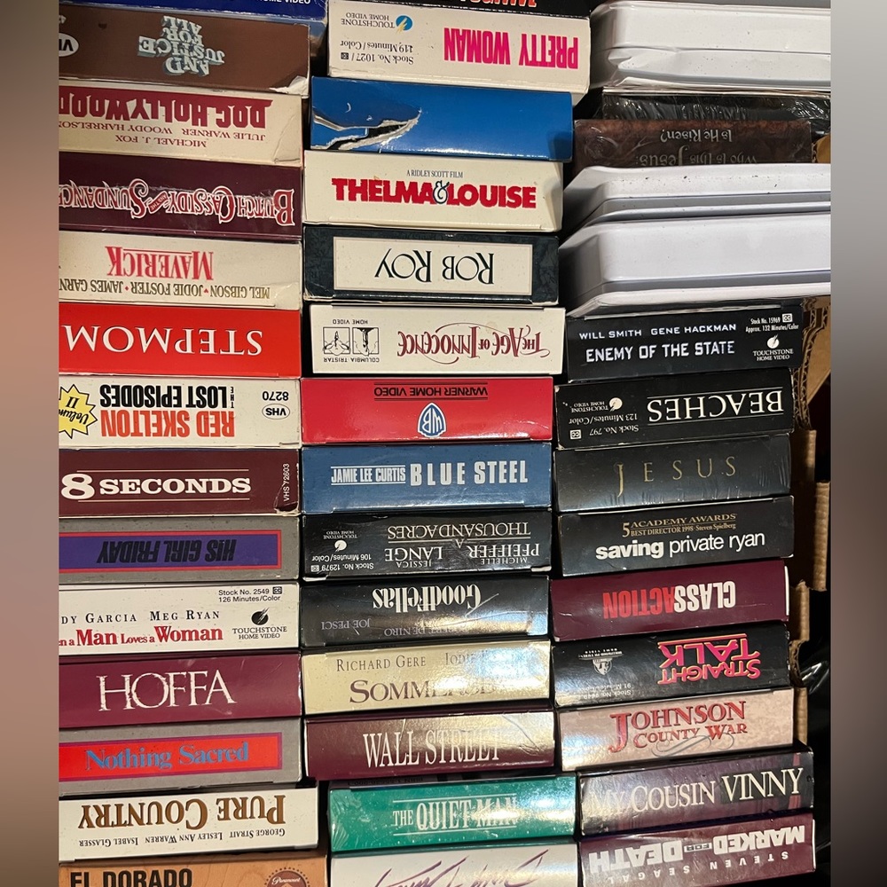 Old VHS Tapes